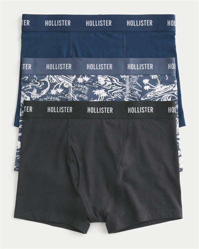 Classic Length Fly Front Boxer Brief 3-Pack
