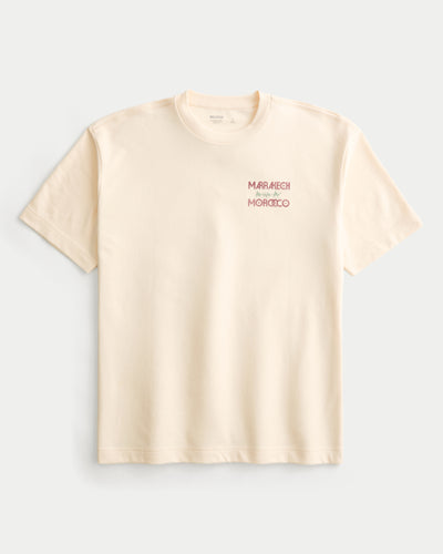 Boxy Cairo Egypt Logo Graphic Cooling Tee