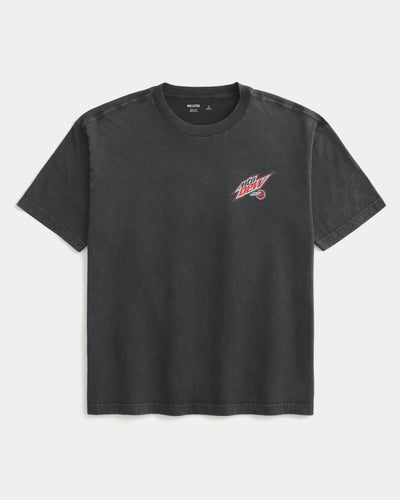Boxy Mtn Dew Code Red Graphic Tee