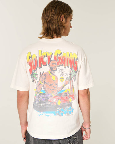 Boxy Gucci Mane Graphic Tee