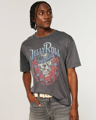 Boxy Jelly Roll Graphic Tee