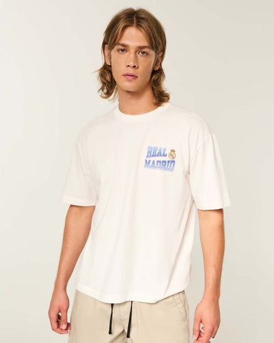 Boxy Real Madrid CF Graphic Tee