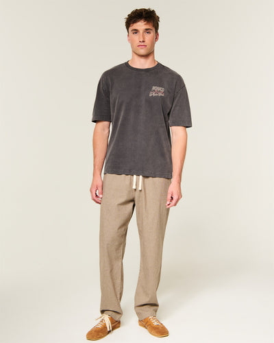 Boxy Heavyweight Monte Carlo Monaco Graphic Tee