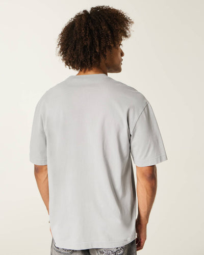 Boxy Heavyweight Logo Crew T-Shirt
