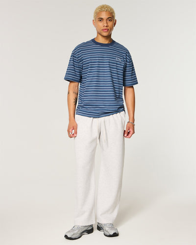 Boxy Heavyweight Logo Crew T-Shirt