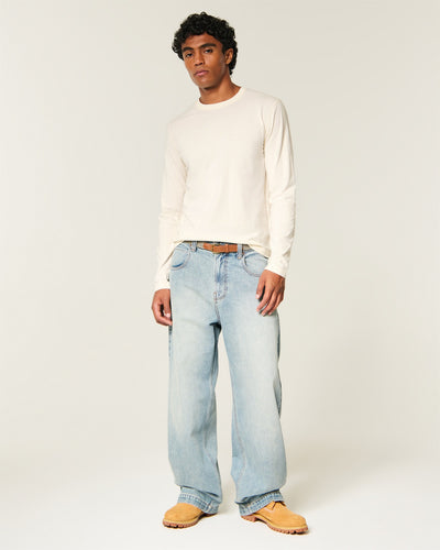 Long-Sleeve Cotton Layering T-Shirt