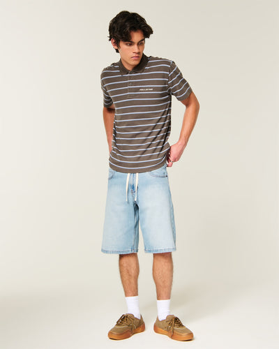 Relaxed Logo Polo