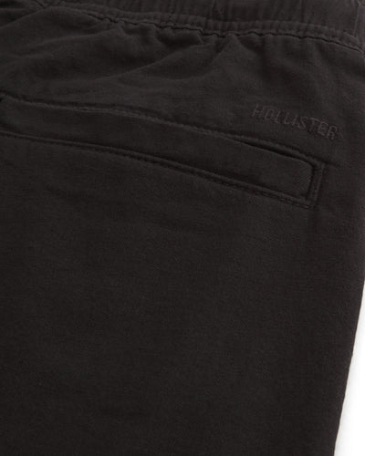Mid-Thigh Linen-Blend Pull-On Shorts