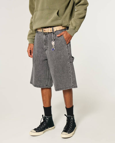 Super Baggy Painter Jean Shorts