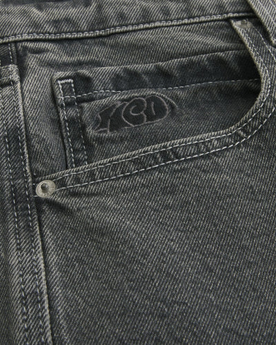 Low-Rise Drawstring Waist Baggy Jeans