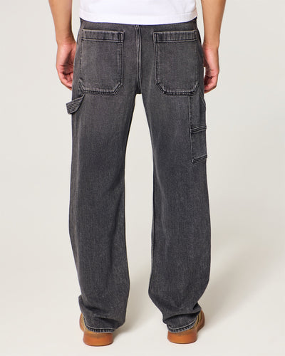 Relaxed Straight Painter Jeans