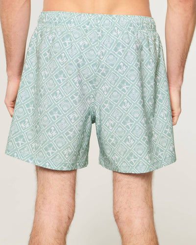 Mid-Thigh Volley Swim Trunks