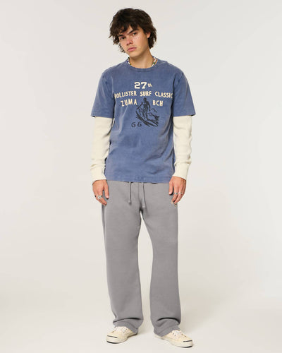Holiday Vault Release Logo Graphic Baggy Sweatpants