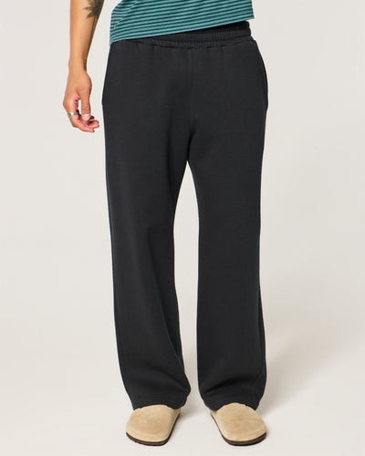 Low-Rise Back Pocket Logo Graphic Baggy Sweatpants