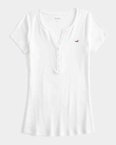 Short-Sleeve Icon Henley