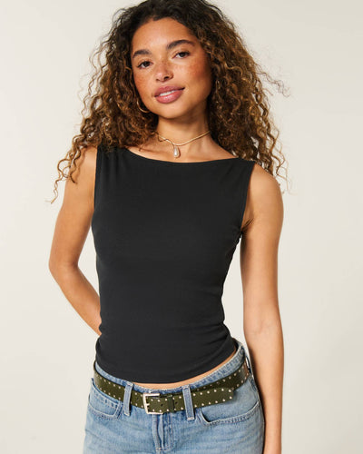 Slash-Neck Tank