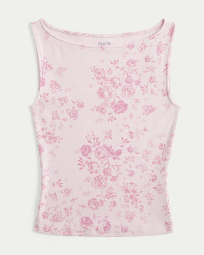 Slash-Neck Tank