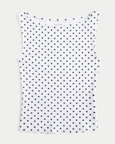 Slash-Neck Tank