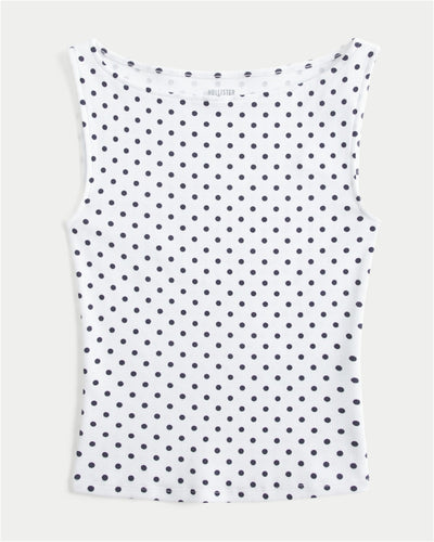 Slash-Neck Tank
