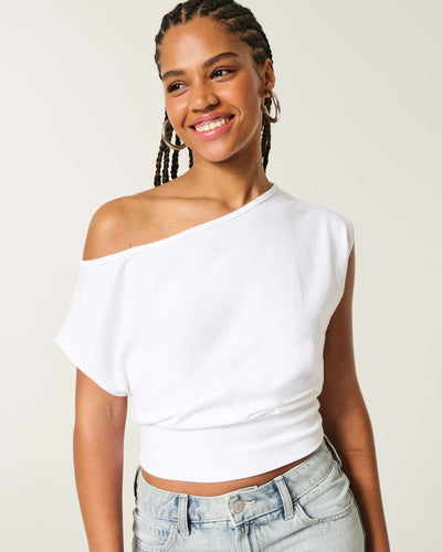 Off-the-Shoulder Banded Top