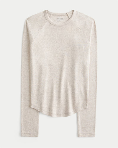 Long-Sleeve Raglan Crew T-Shirt