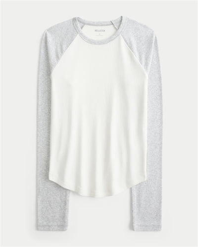 Long-Sleeve Raglan Crew T-Shirt
