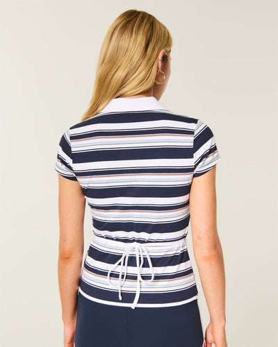 Seamless Fabric Polo T-Shirt