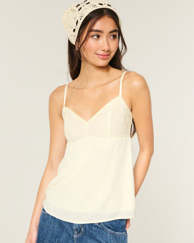 Lace Bust Slip Cami