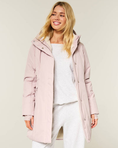Faux Fur-Lined Parka