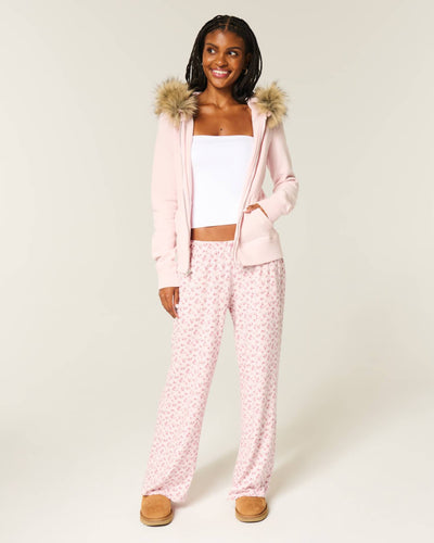 Cozy Wide-Leg Pants