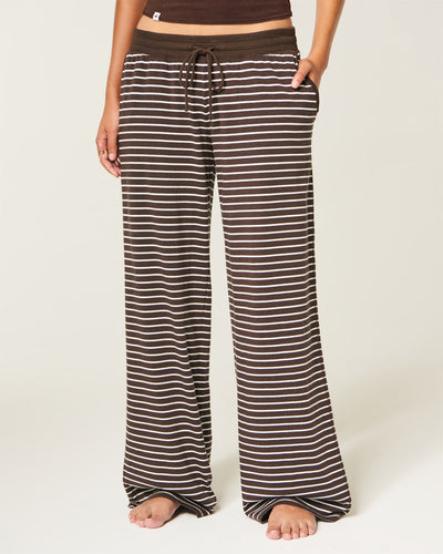 Knit Wide-Leg Pants