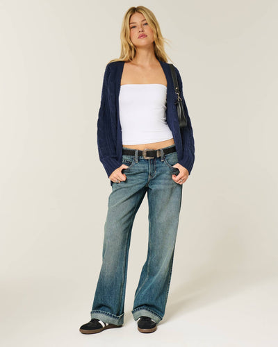 Hollister Comfy Cloud Easy No-Close Cardigan