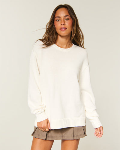 Oversized Crew Sweater