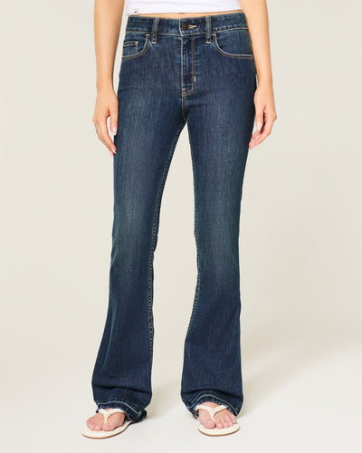 High-Rise Bootcut Jeans