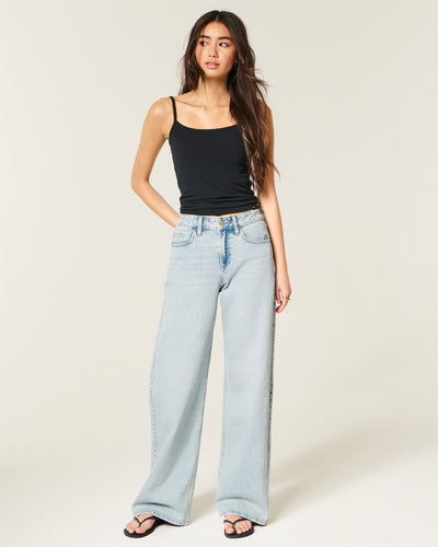 High-Rise Baggy Jeans