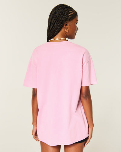 Oversized Agua Fresca Graphic Tee