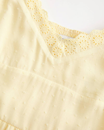 Short-Sleeve Midi Dress