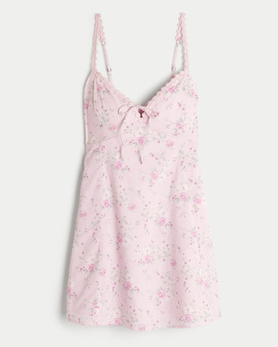 Daisy Trim Mini Dress