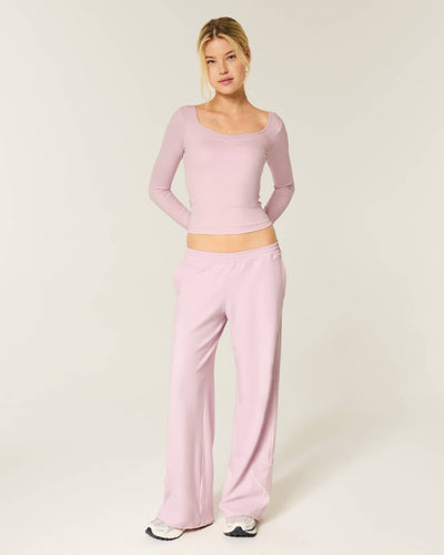 Gilly Hicks Active Recharge Heart-Tipped Baggy Pants